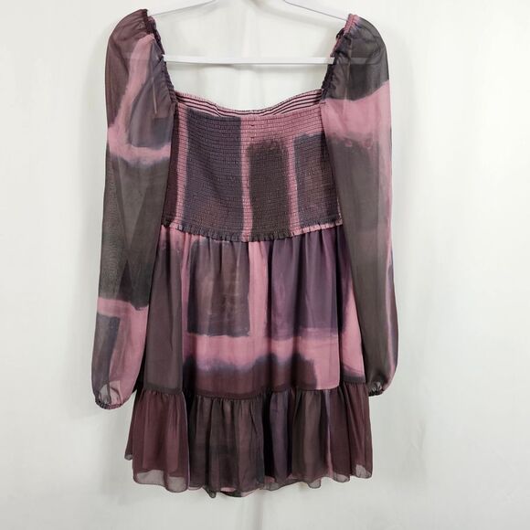 Aritzia Wilfred Tempest Mini Dress in Light Foxfire - Size M - Picture 7 of 9